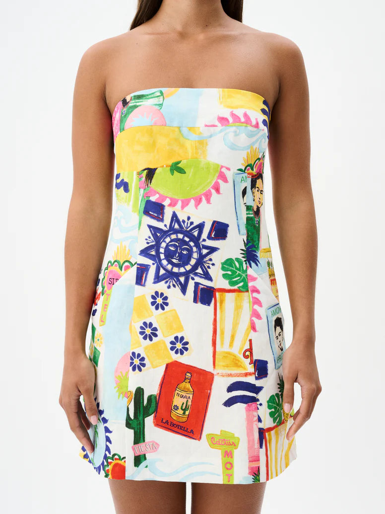 ROAME Alba Mini Dress (RRP $340)