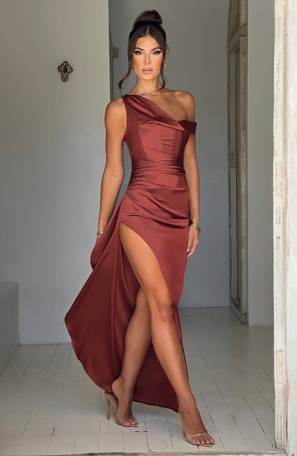 BABYBOO Julienne Maxi Dress Rust THE PERFECT PFIT BABYBOO Julienne Maxi Dress Rust THE PERFECT PFIT