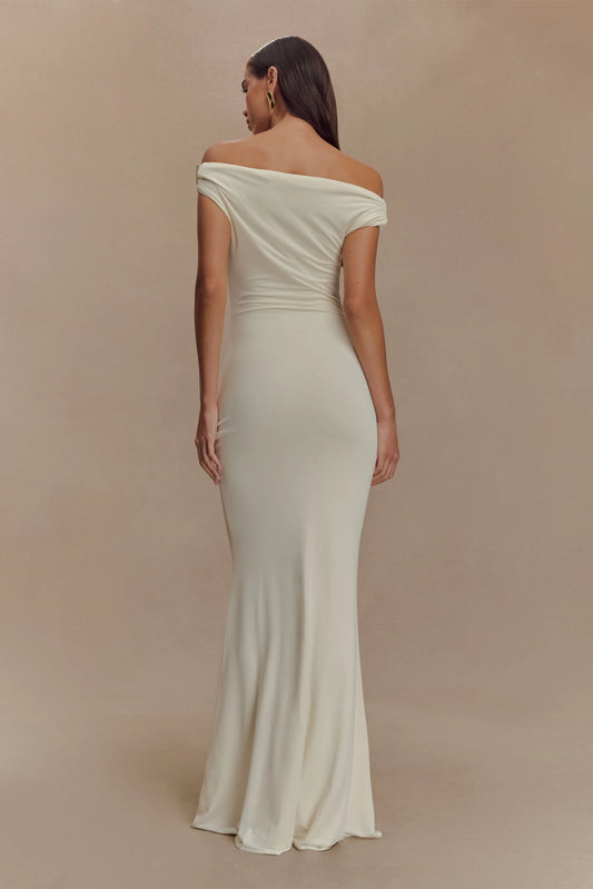 MESHKI Kinsley Slinky Maxi Dress With Hardware