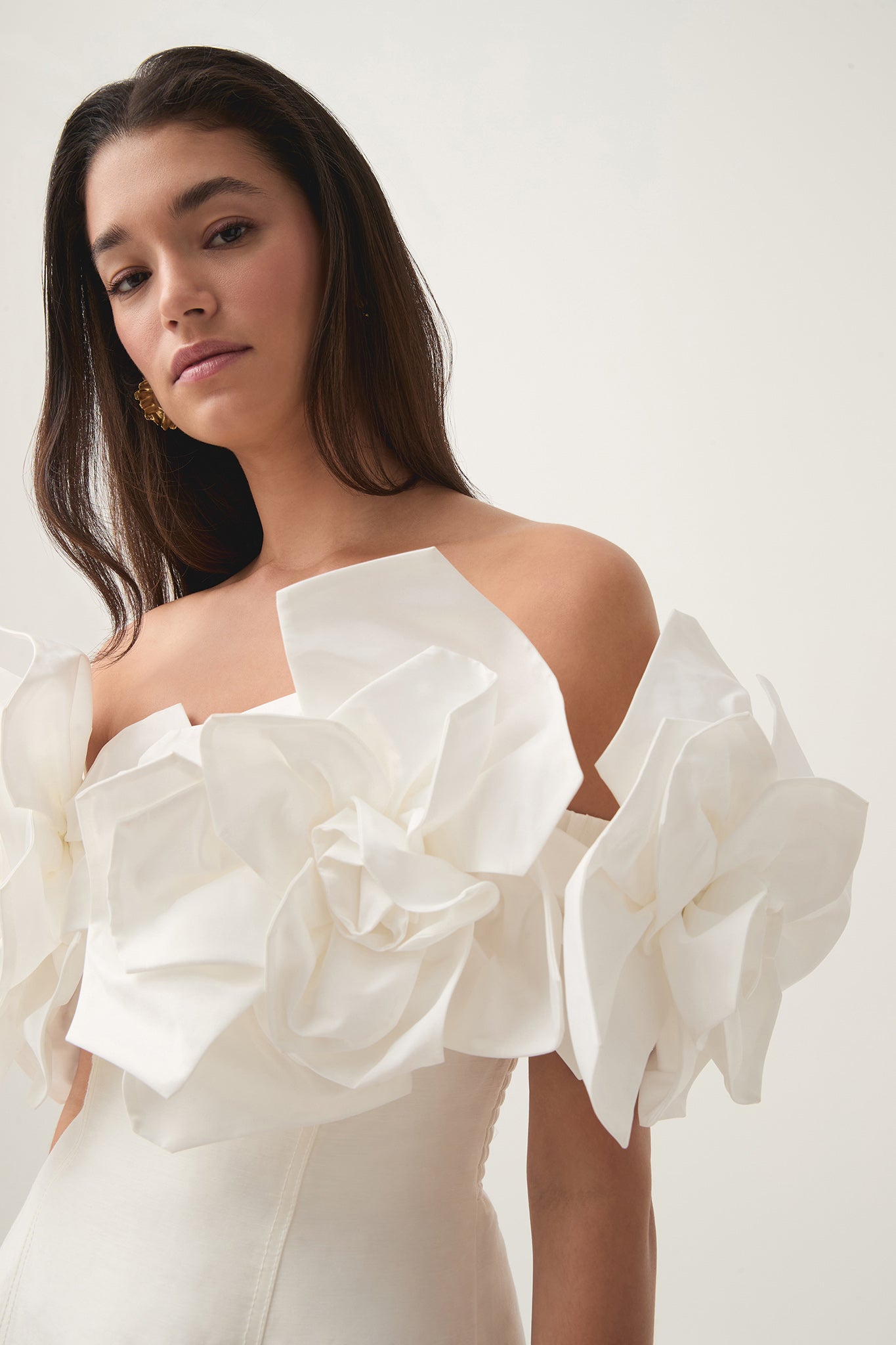 AJE Etta Mini Dress White