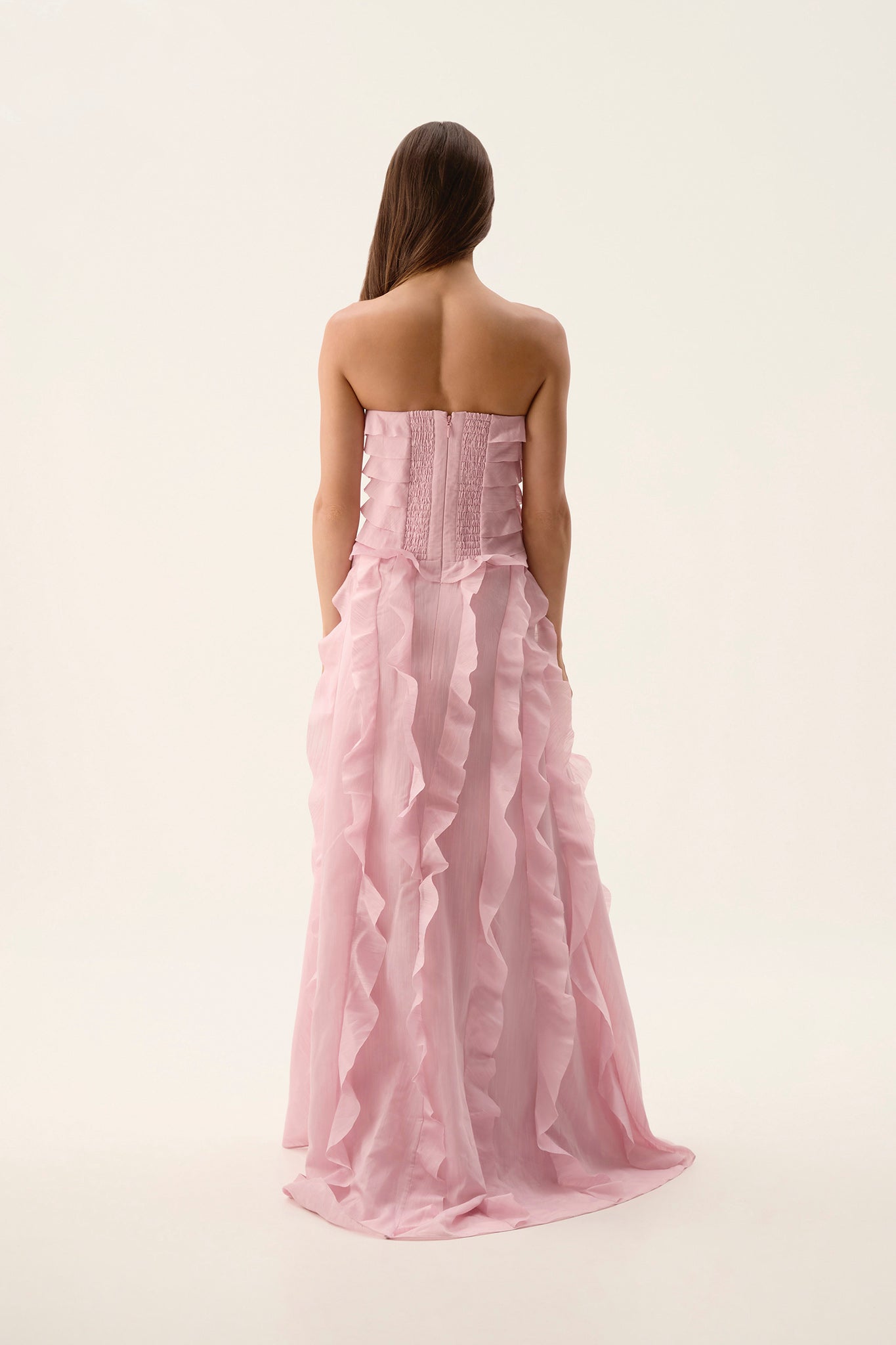 AJE Allairie Gown Chalk Pink