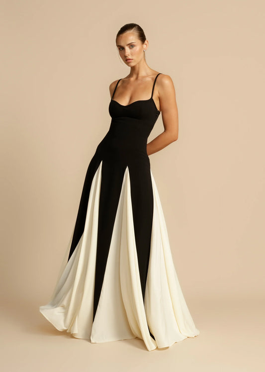ARCINA ORI Paloma Dress Monochrome (RRP $680)