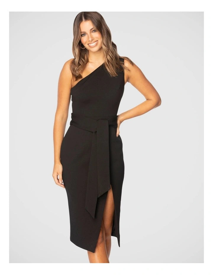 PILGRIM Alani Midi Dress Black (RRP $159.95)