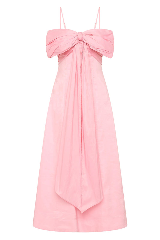 AJE Scarlett Midi Dress Cherry Blossom