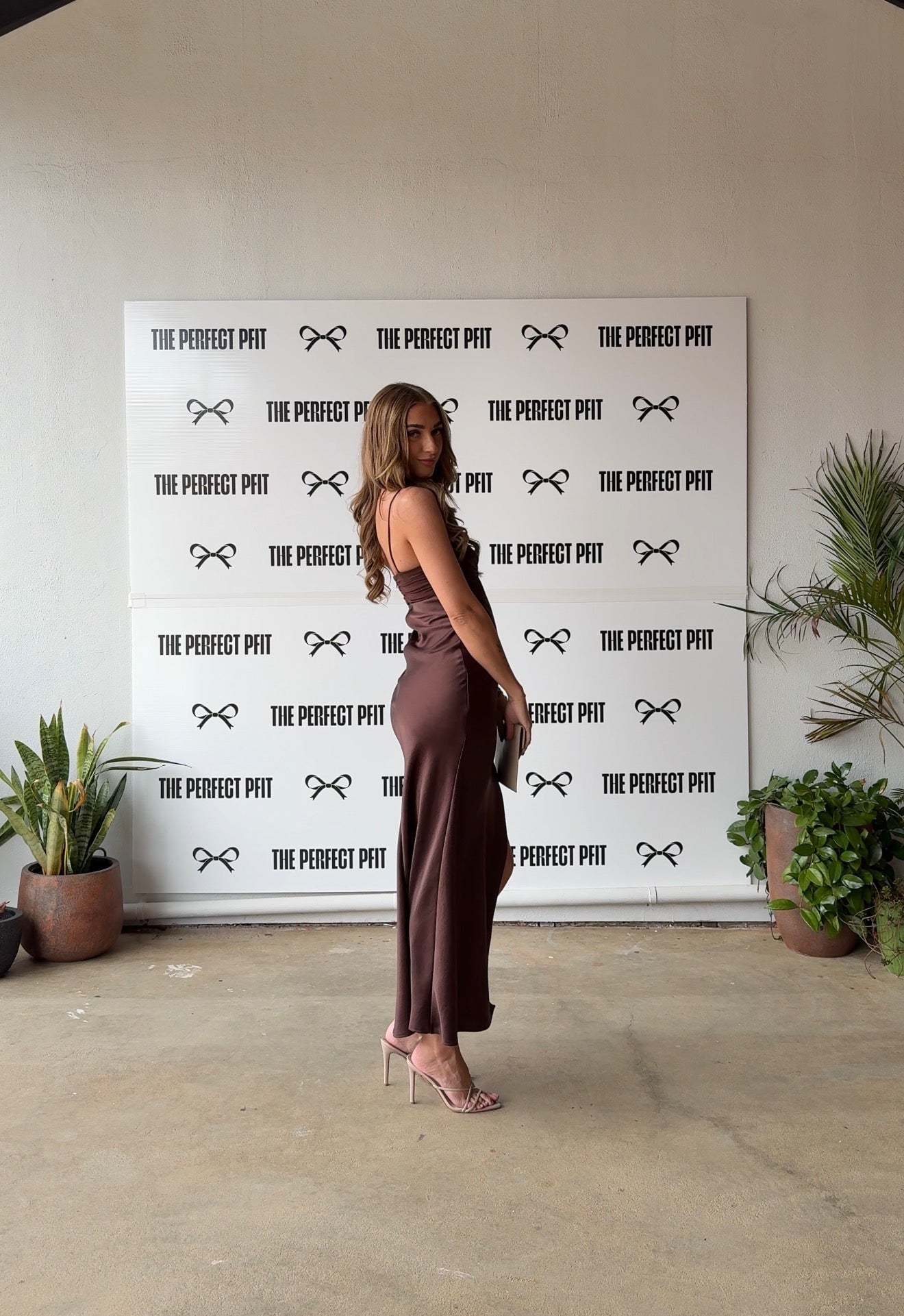 BEC + BRIDGE Julieta Maxi Dress Chocolate Brown