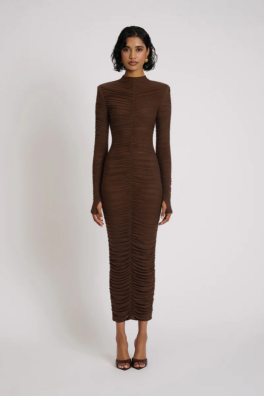 Melissa_Ruched_Long_Sleeve_Midi_Dress_Front_View.jpg.webp
