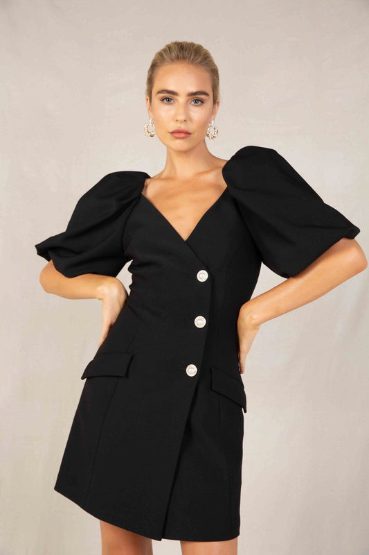 MISHA Chanel Dress Black (RRP $349)